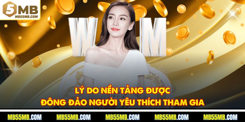 Lý do nền tảng được đông đảo người yêu thích tham gia